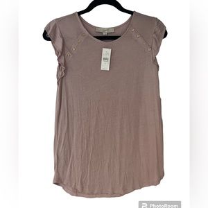 New with tags - small women’s dust pink / blush color shirt